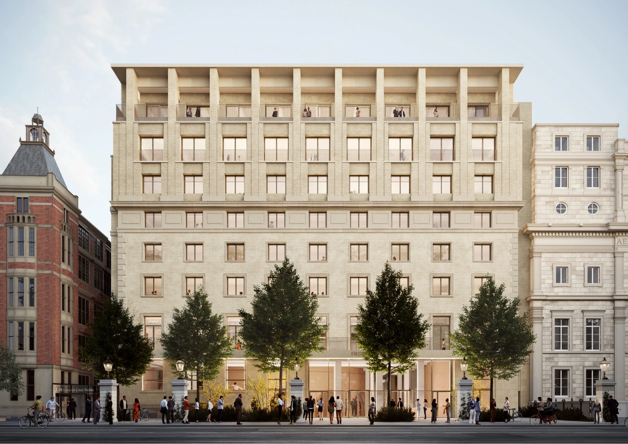 35 Lincoln’s Inn Fields exterior CGI